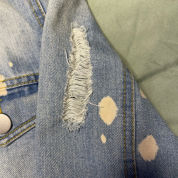 Light Wash Jean Jacket - Picture 4 of 5